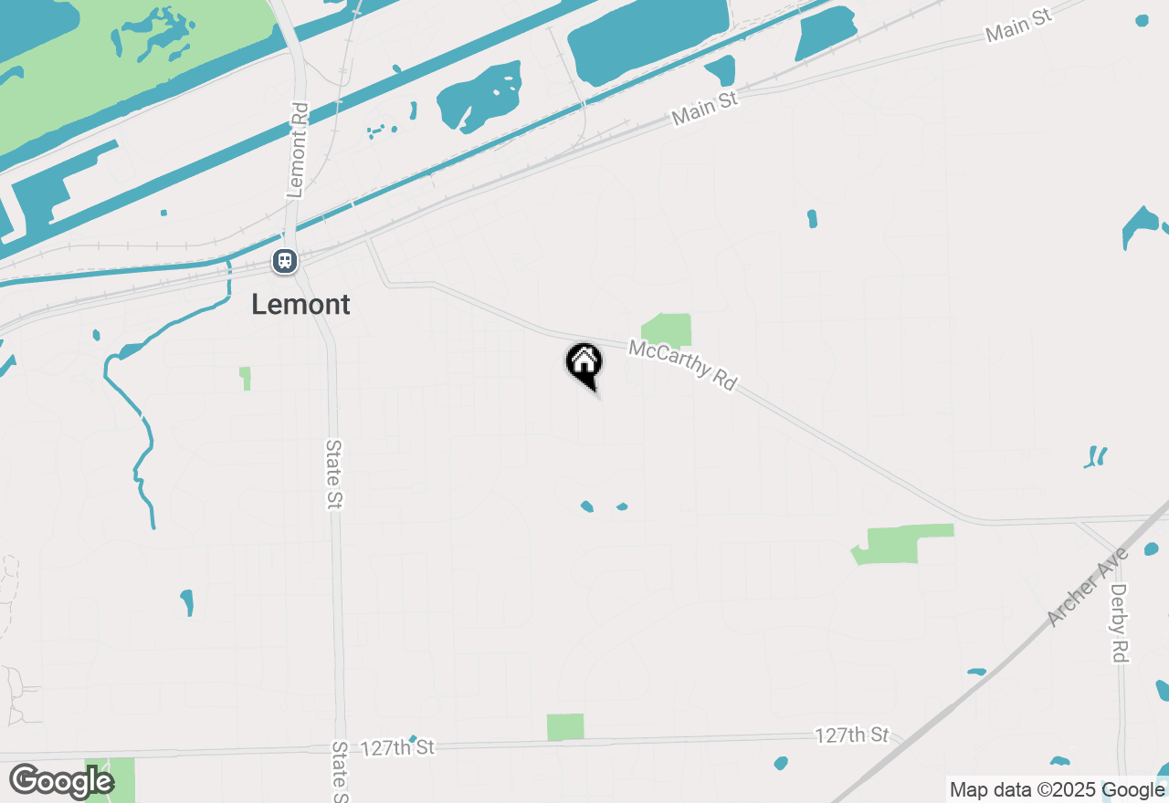Map of 731 Tomaszewski Street, Lemont, IL 60439