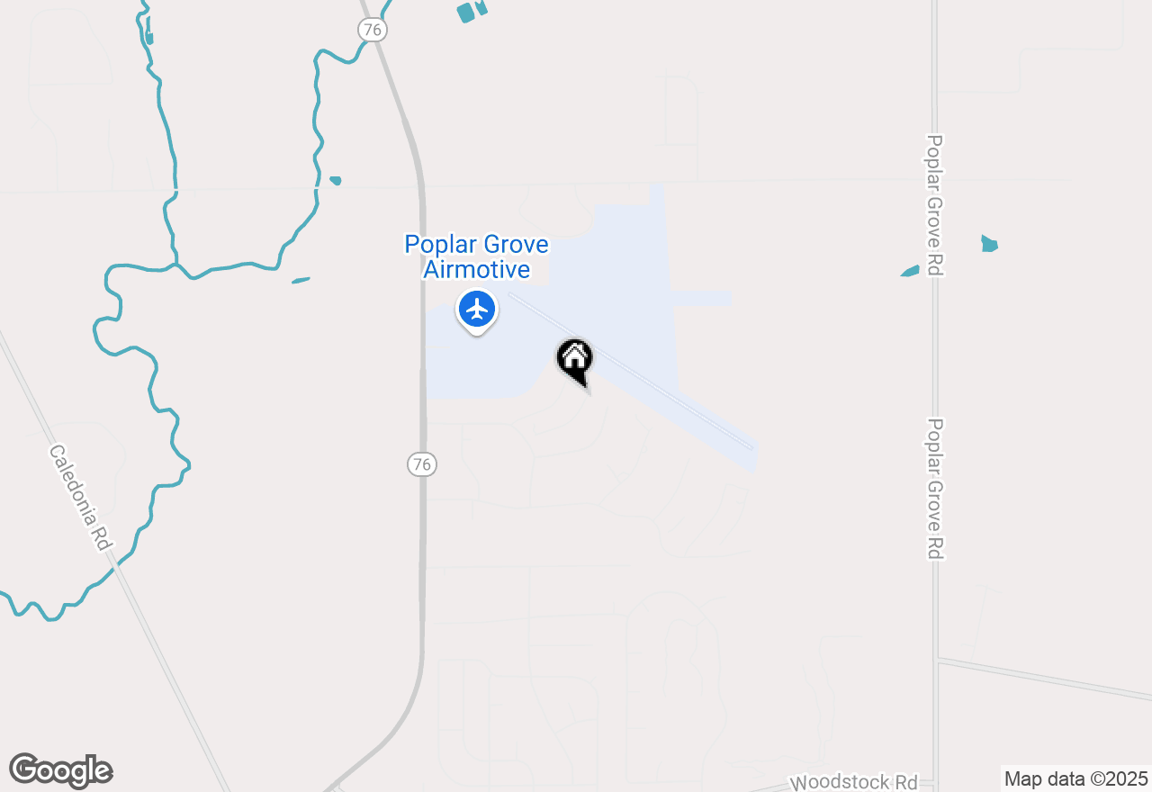 Map of 2612 Cessna Circle, Poplar Grove, IL 61065