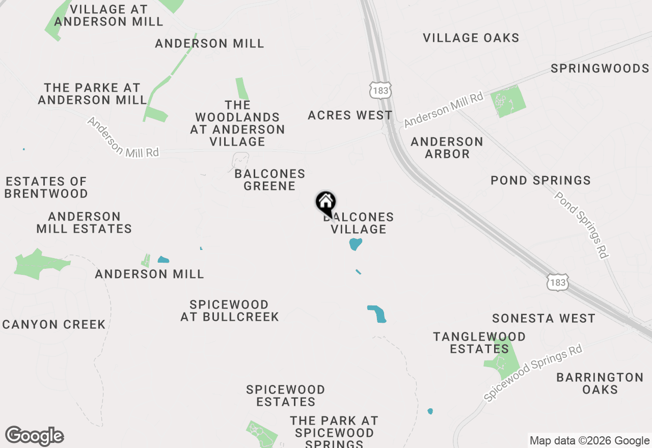 Map of 9304 Spring Hollow Dr, Austin, TX 78750