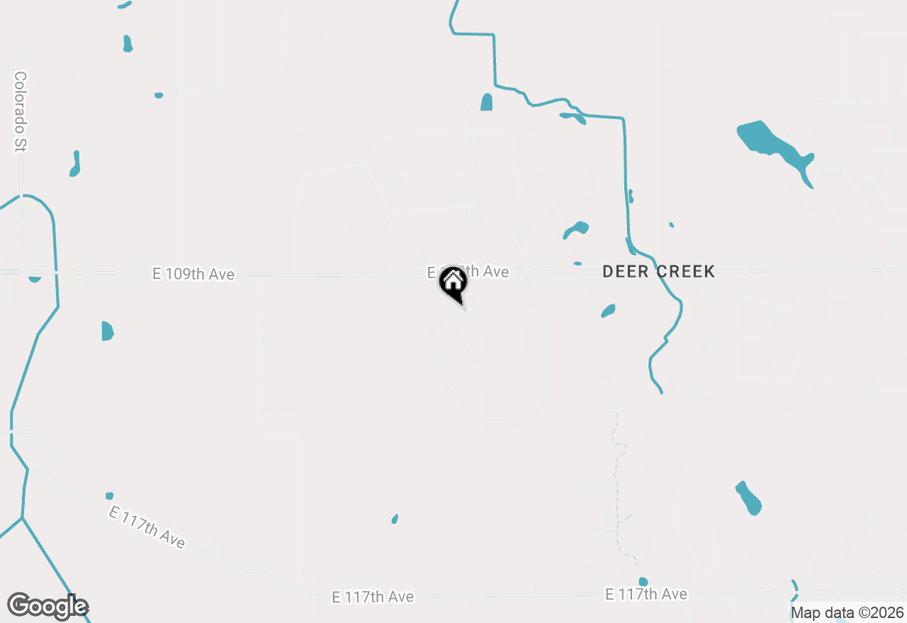 Map of 10993 Elkhart Place, Crown Point, IN 46307