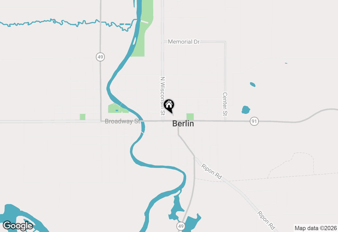 Map of 141 W Mill Rd, Blair, WI 54616
