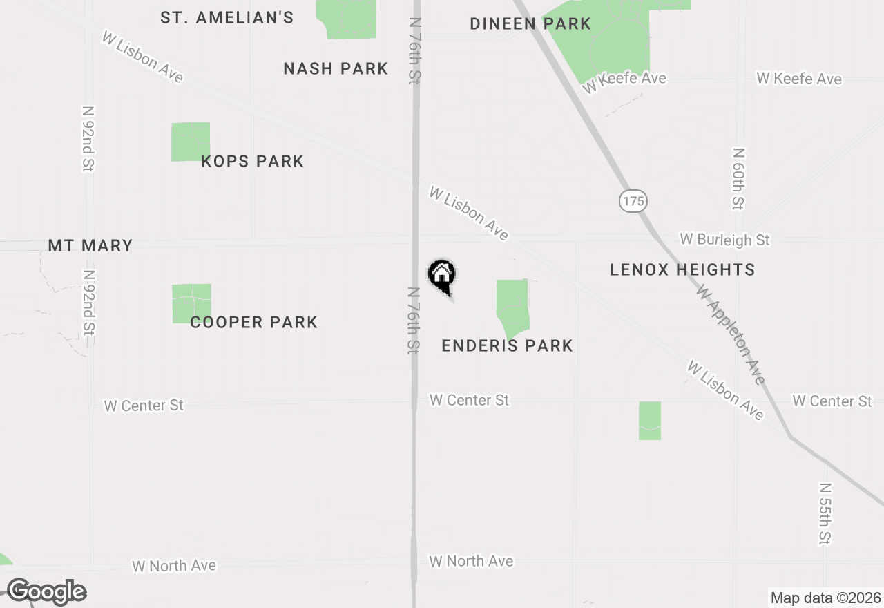 Map of 2928 N 75th St, Milwaukee, WI 53210