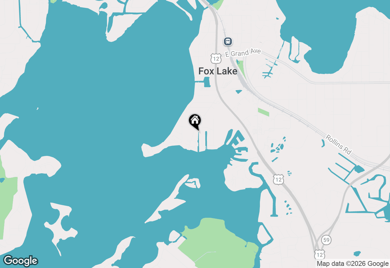 Map of 111 Manor Avenue, Fox Lake, IL 60020