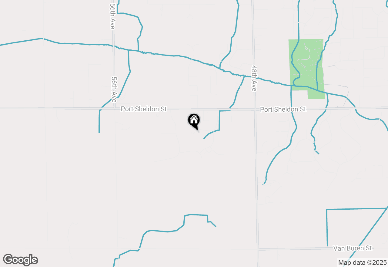 Map of 5148 Blendon Woods Court #7, Hudsonville, MI 49426