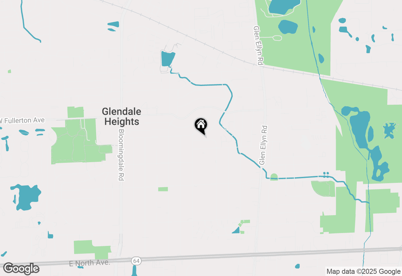 Map of 426 Norton Avenue, Glendale Heights, IL 60139