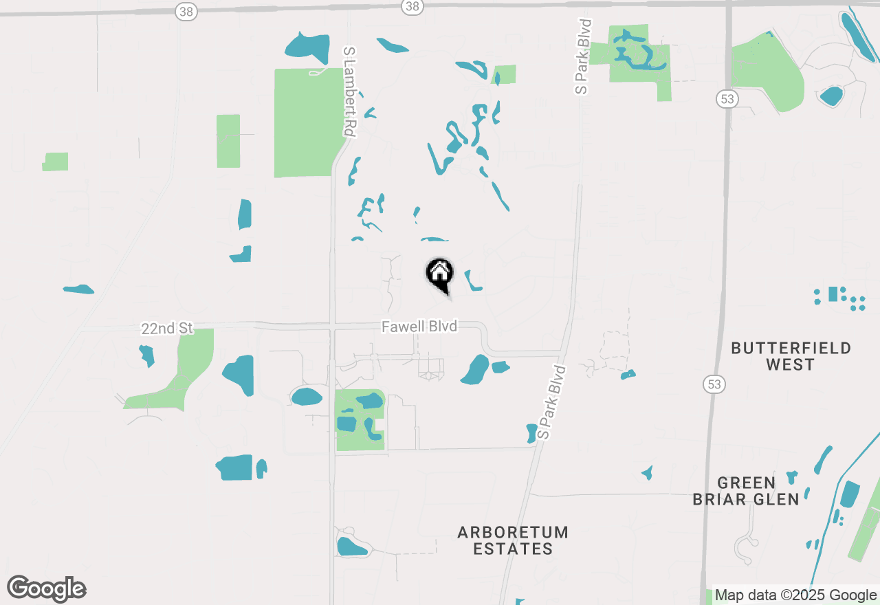 Map of 450 Raintree Drive #2F, Glen Ellyn, IL 60137