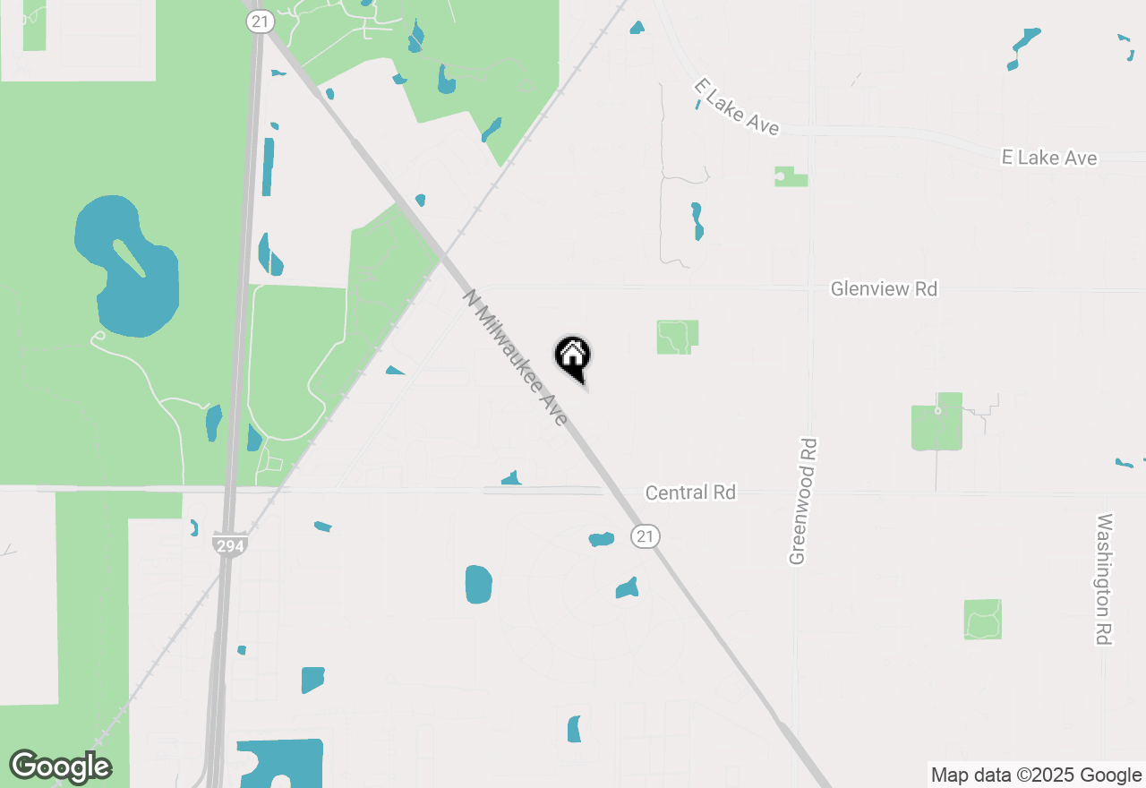 Map of 3880 Linneman Street, Glenview, IL 60025