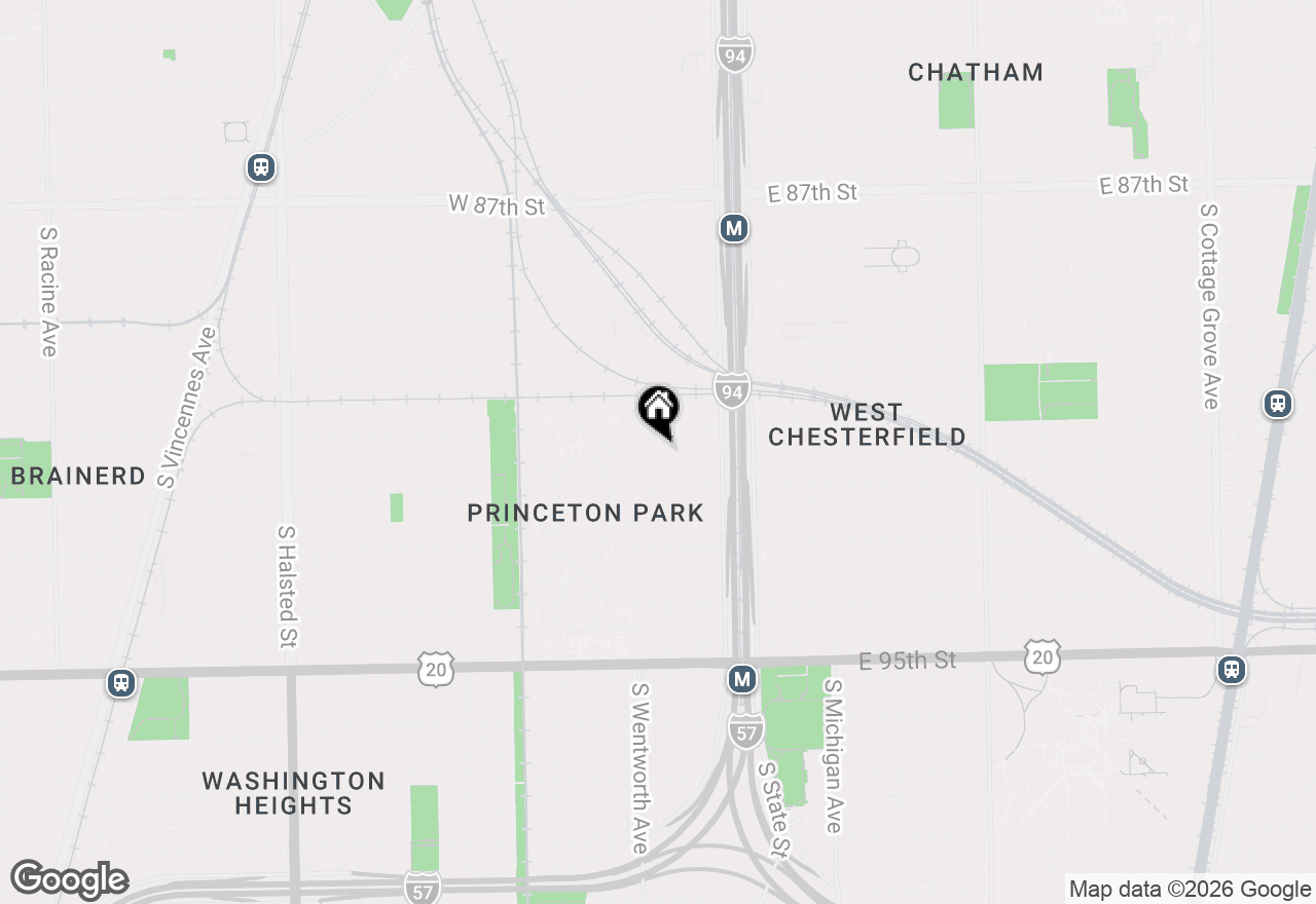 Map of 9122 S La Salle Street, Chicago, IL 60620