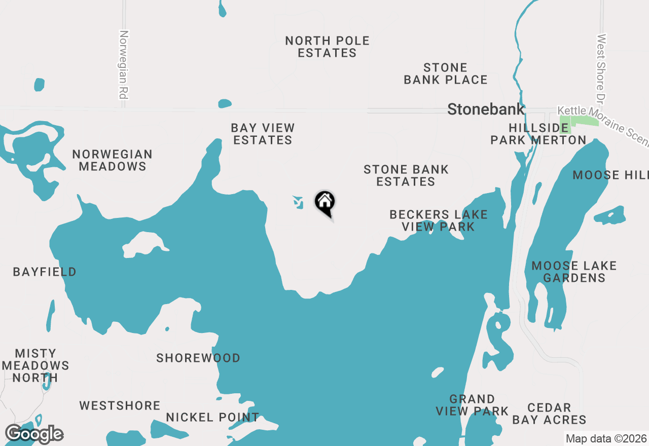 Map of N64W34206 Bayview Rd, Oconomowoc, WI 53066
