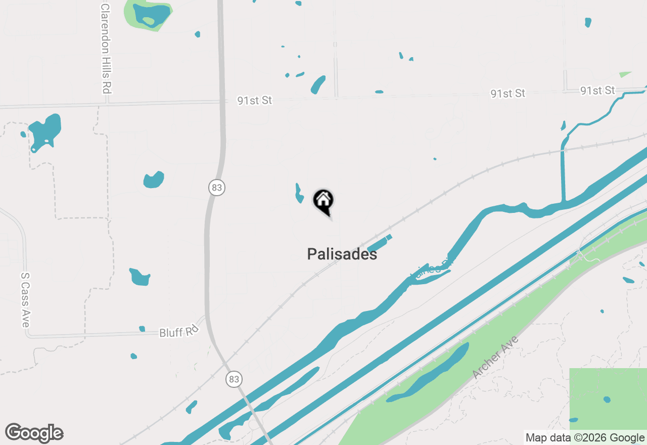 Map of 11S056 Madison Street, Burr Ridge, IL 60527