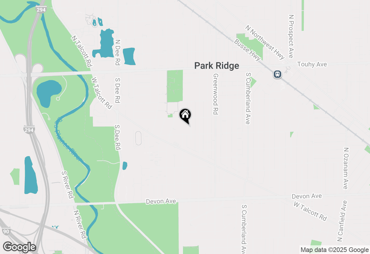 Map of 509 S Western Avenue, Park Ridge, IL 60068