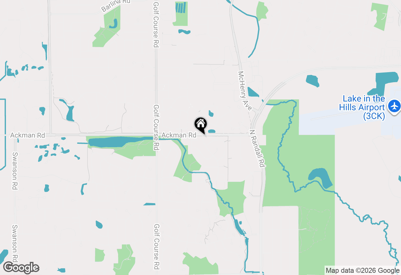 Map of 636 Auburn Court, Crystal Lake, IL 60014