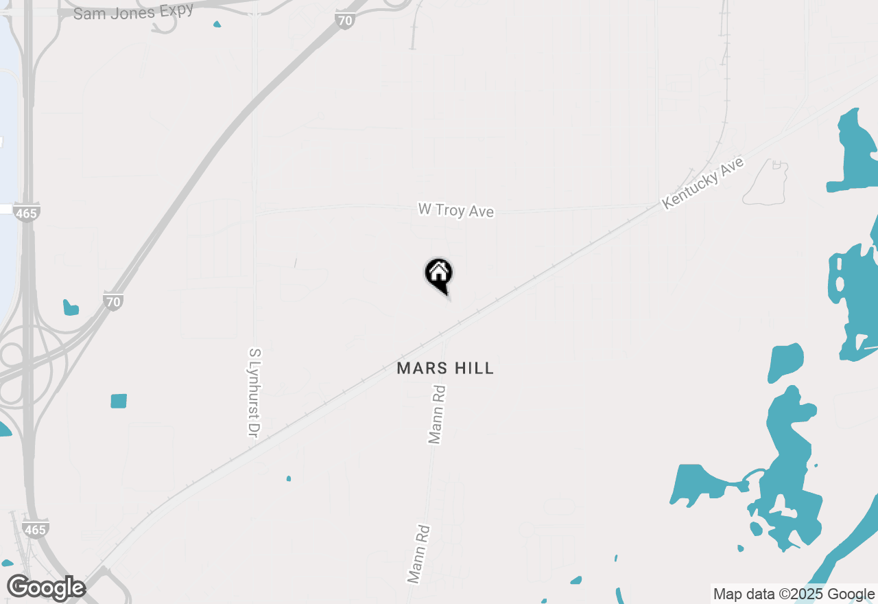 Map of 4506 Phoenix Drive, Indianapolis, IN 46241