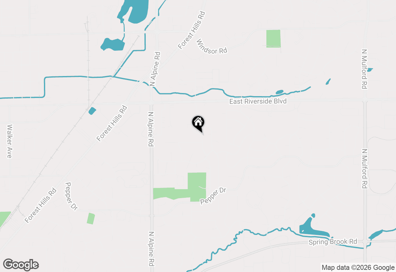 Map of 3746 Thyme Drive, Rockford, IL 61114