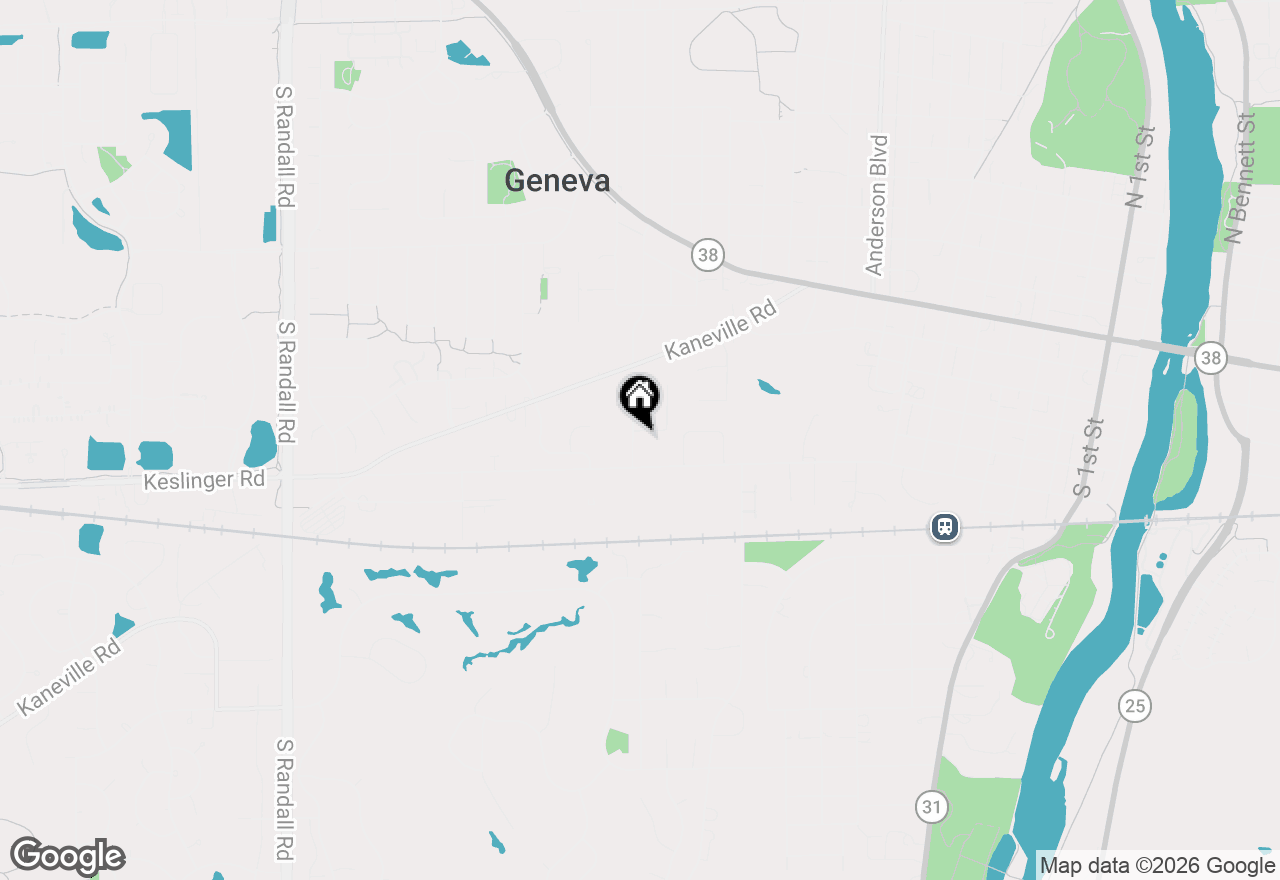 Map of (Address confidential), Geneva, Illinois 60134