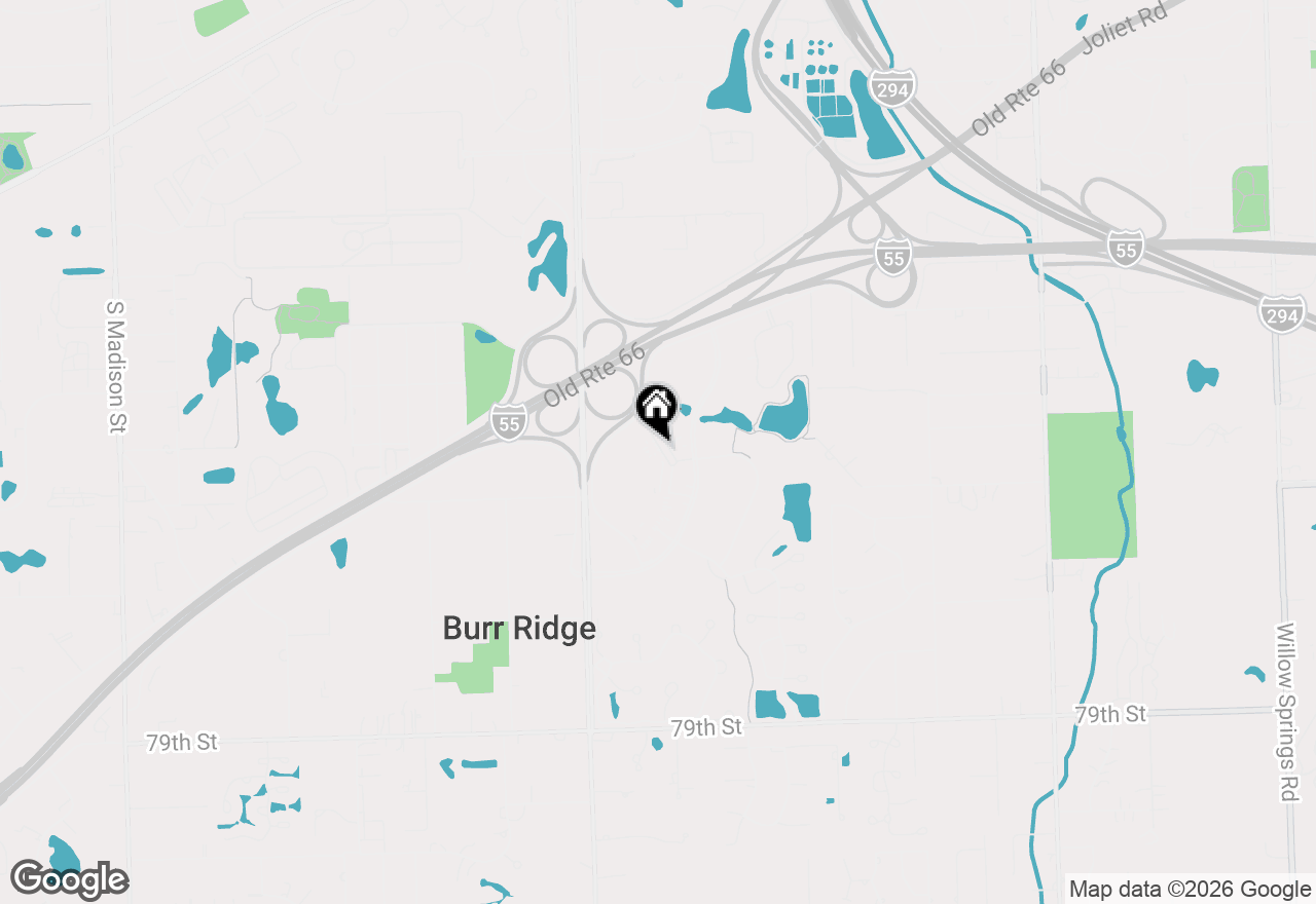 Map of 801 Village Center Drive #301, Burr Ridge, IL 60527