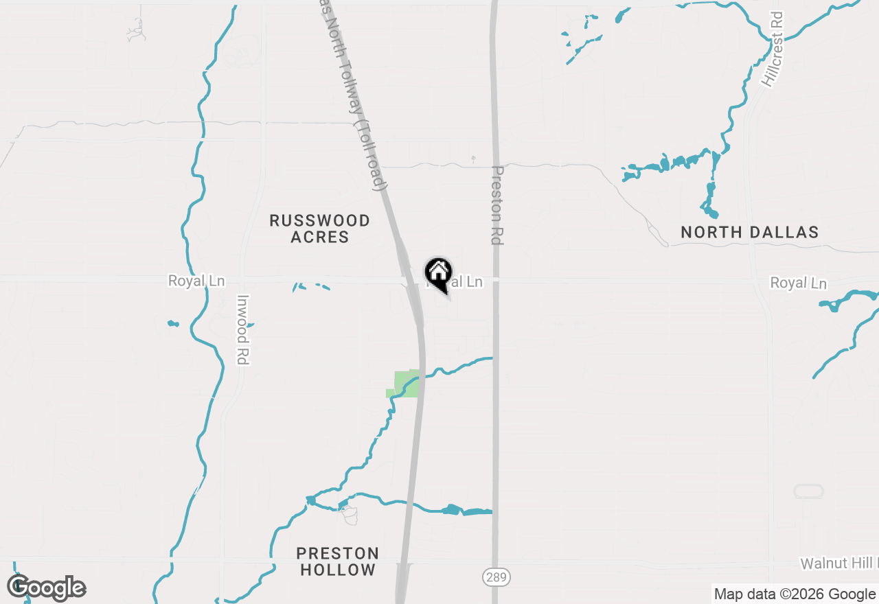 Map of 10755 Villager Road #B, Dallas, TX 75230