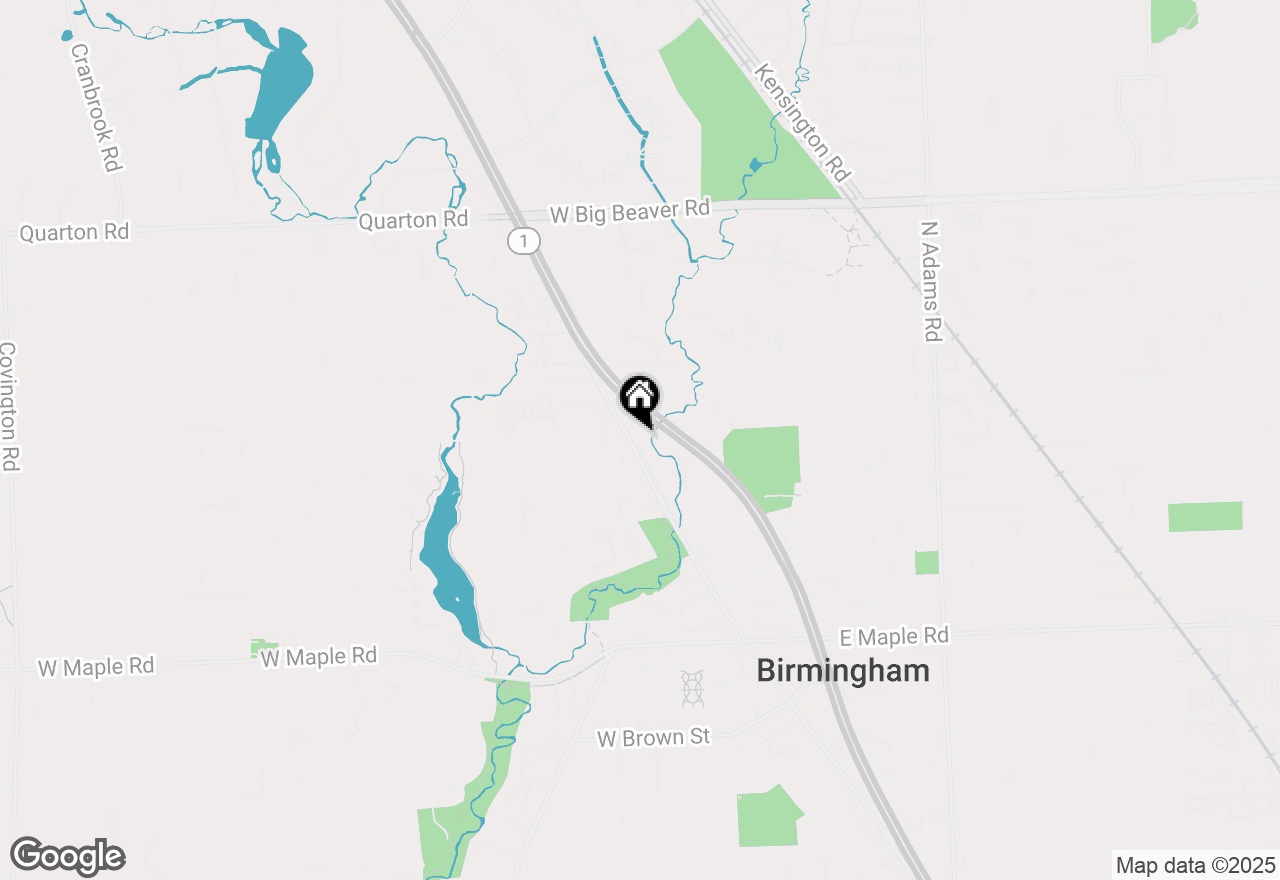 Map of 856 N Old Woodward Ave Unit 301 Avenue, Birmingham, MI 48009