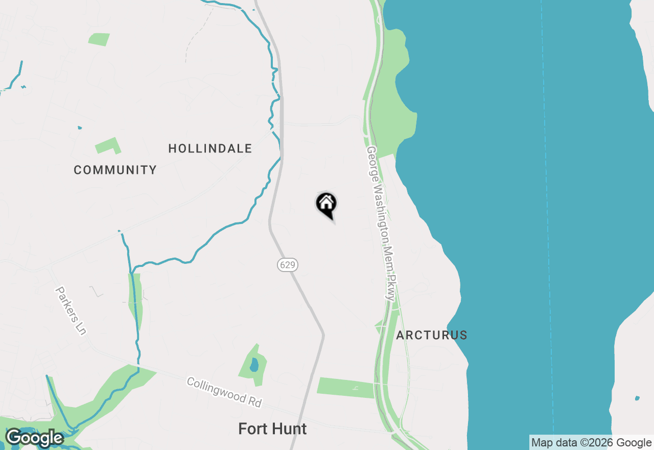 Map of 7805B Accotink Place, Alexandria, VA 22308