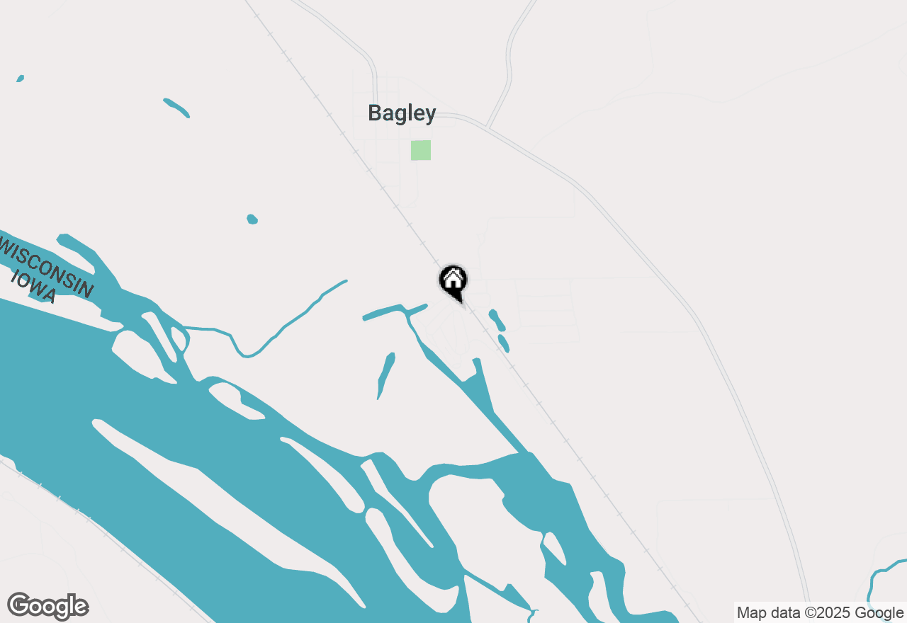 Map of Unit 12 Mississippi Lane, Bagley, WI 53801