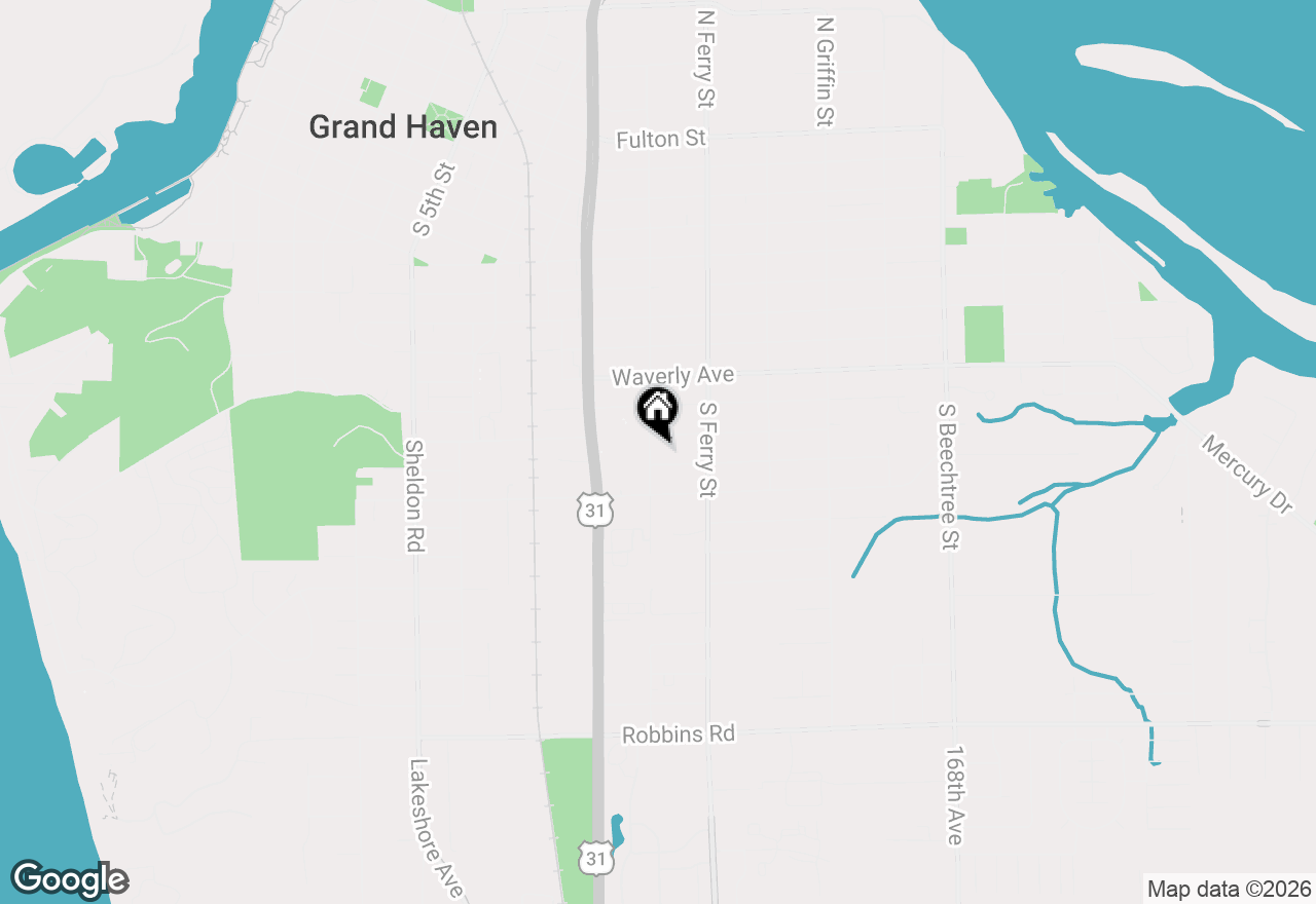 Map of 810 S Despelder Street, Grand Haven, MI 49417