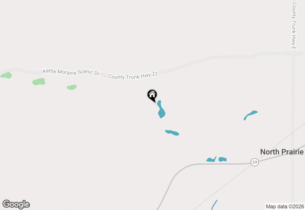Map of 224 Crooked Stick Pass, North Prairie, WI 53153