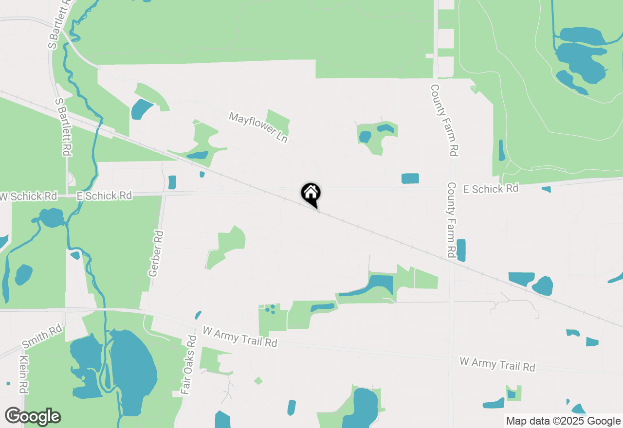 Map of 2320 Bayside Drive, Hanover Park, IL 60133