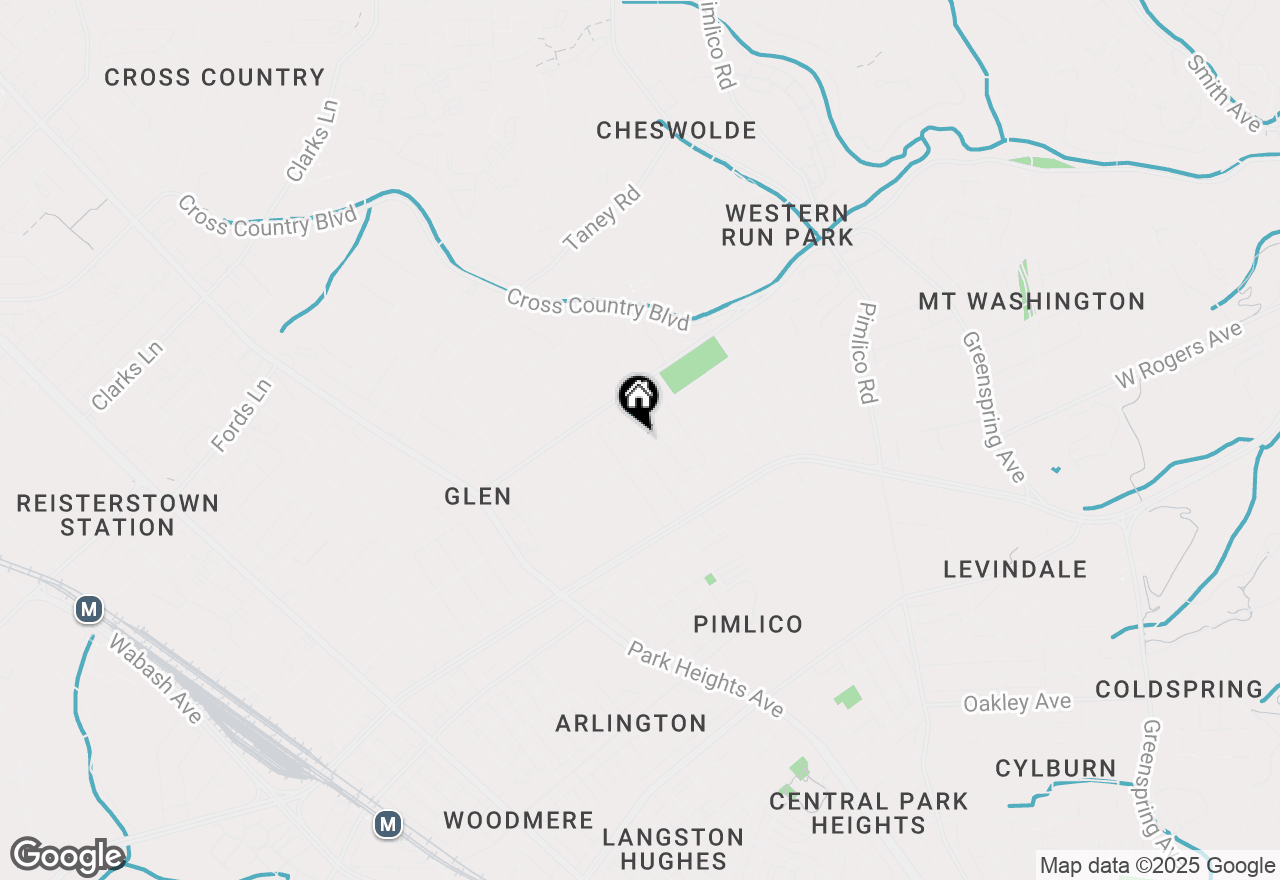 Map of 5808 Bland Avenue, Baltimore, MD 21215