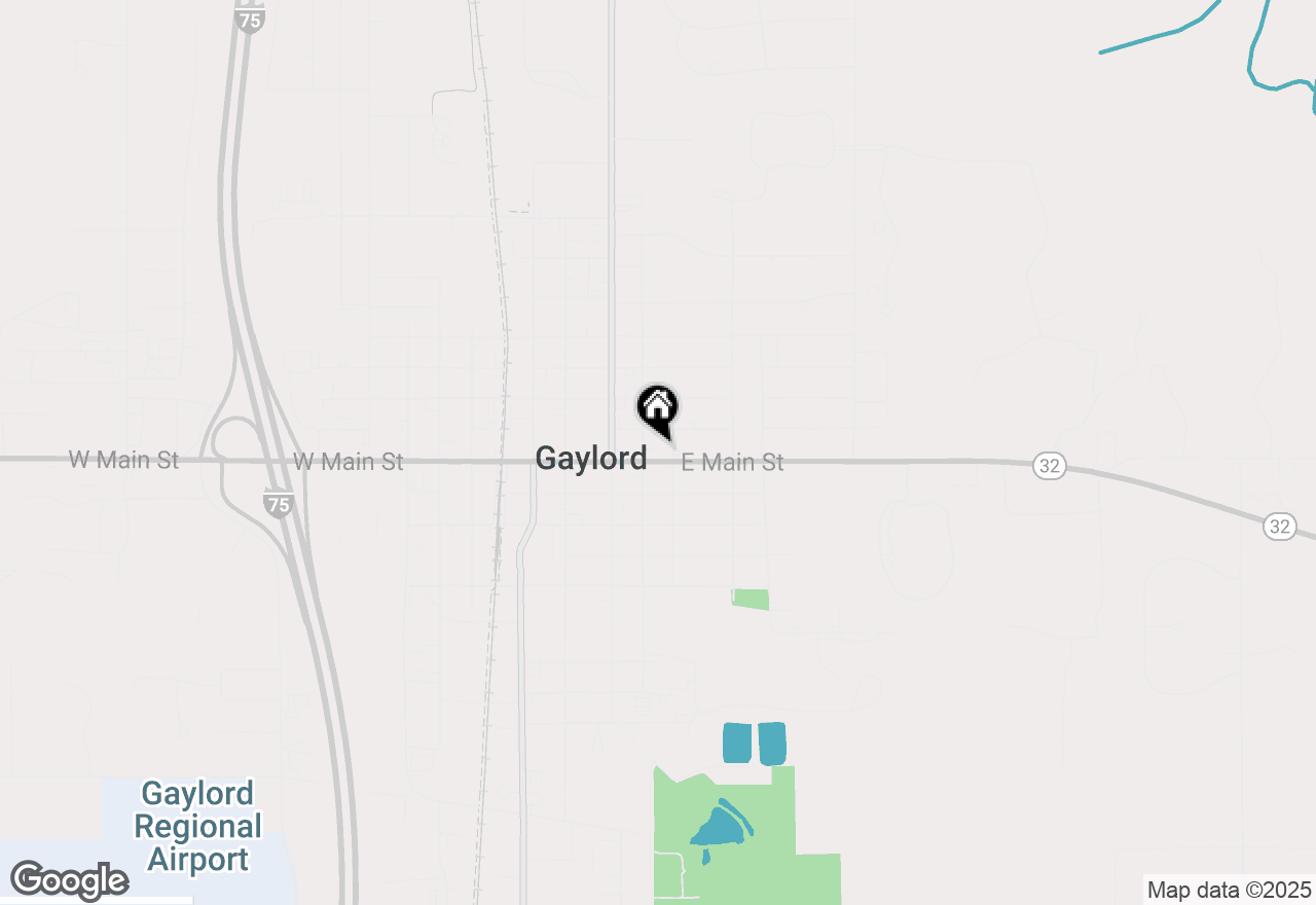Map of 213 E Main Street #106, Gaylord, MI 49735