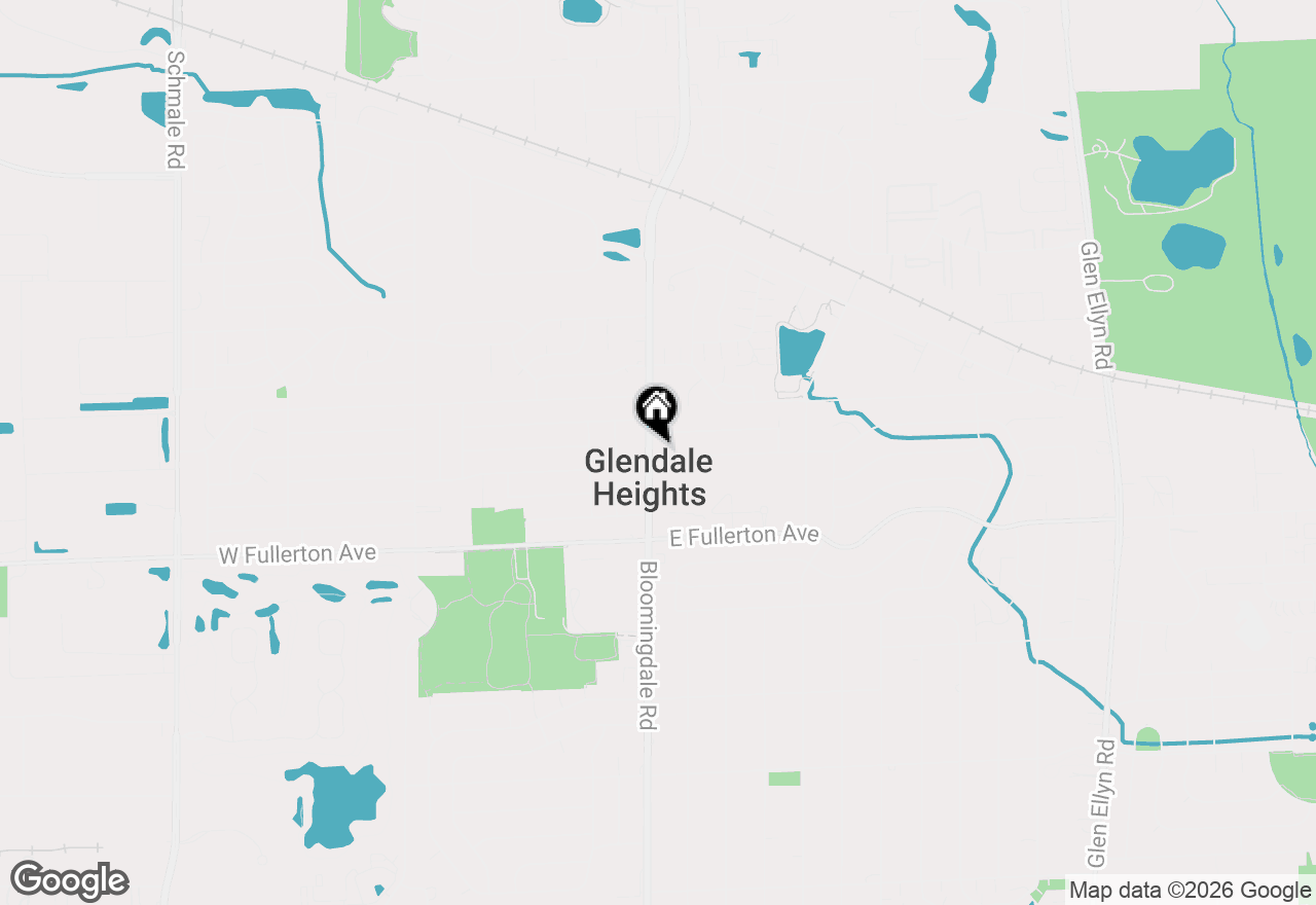 Map of 1673 Bloomingdale Road, Glendale Heights, IL 60139
