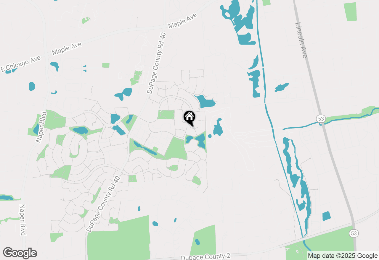 Map of 6256 Sleepy Hollow Lane, Lisle, IL 60532