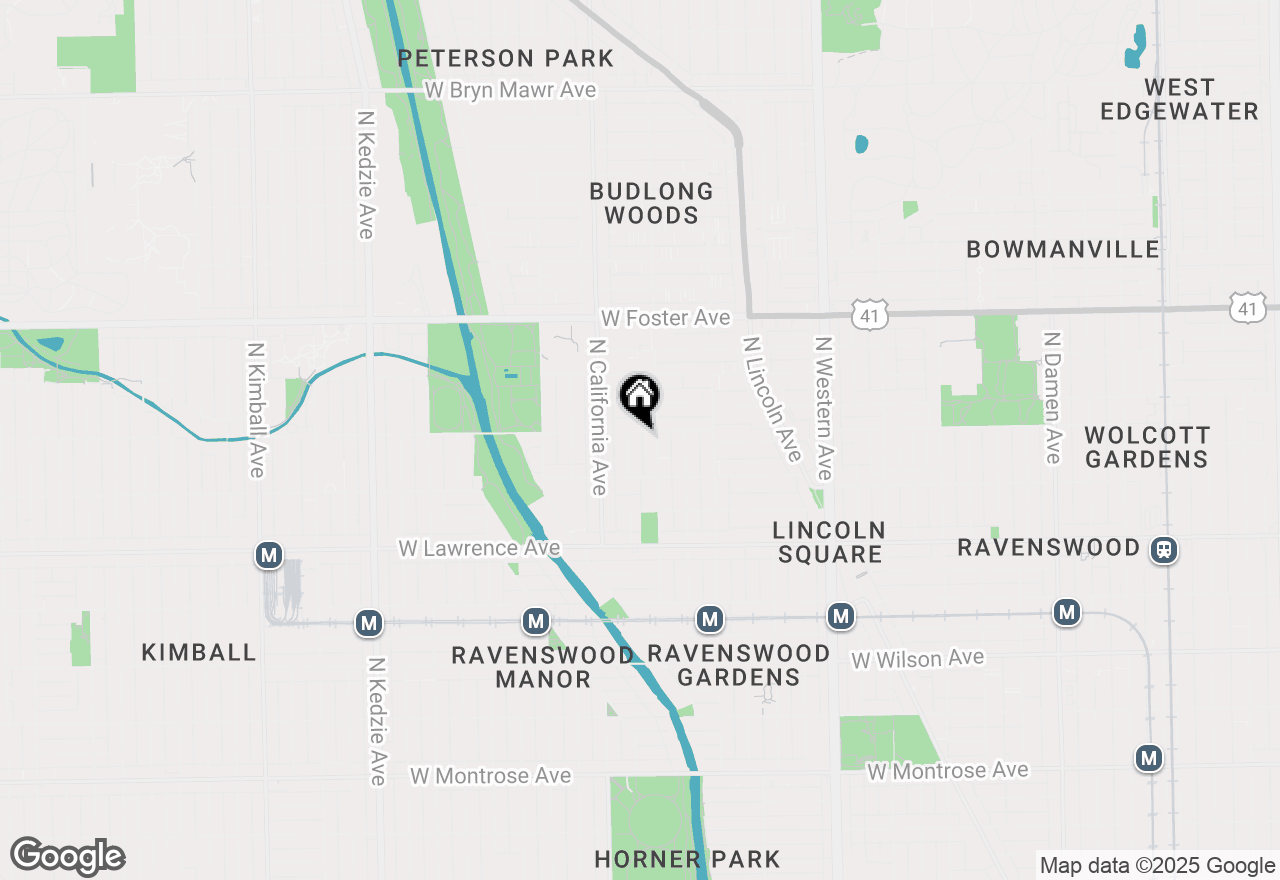 Map of 2717 W Argyle Street #3, Chicago, IL 60625