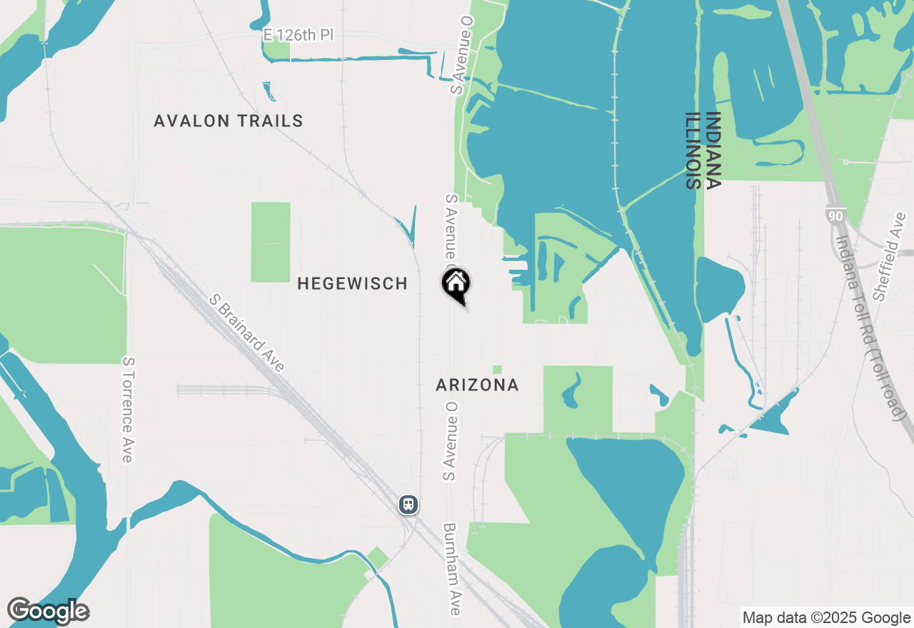 Map of 13247 S Avenue M, Chicago, IL 60633