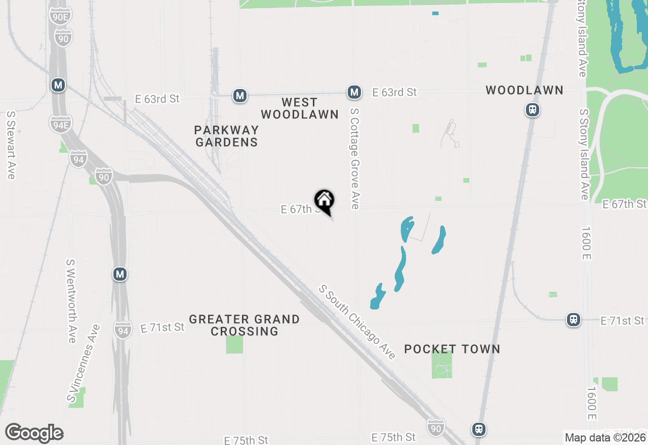 Map of 6728 S Langley Avenue, Chicago, IL 60637