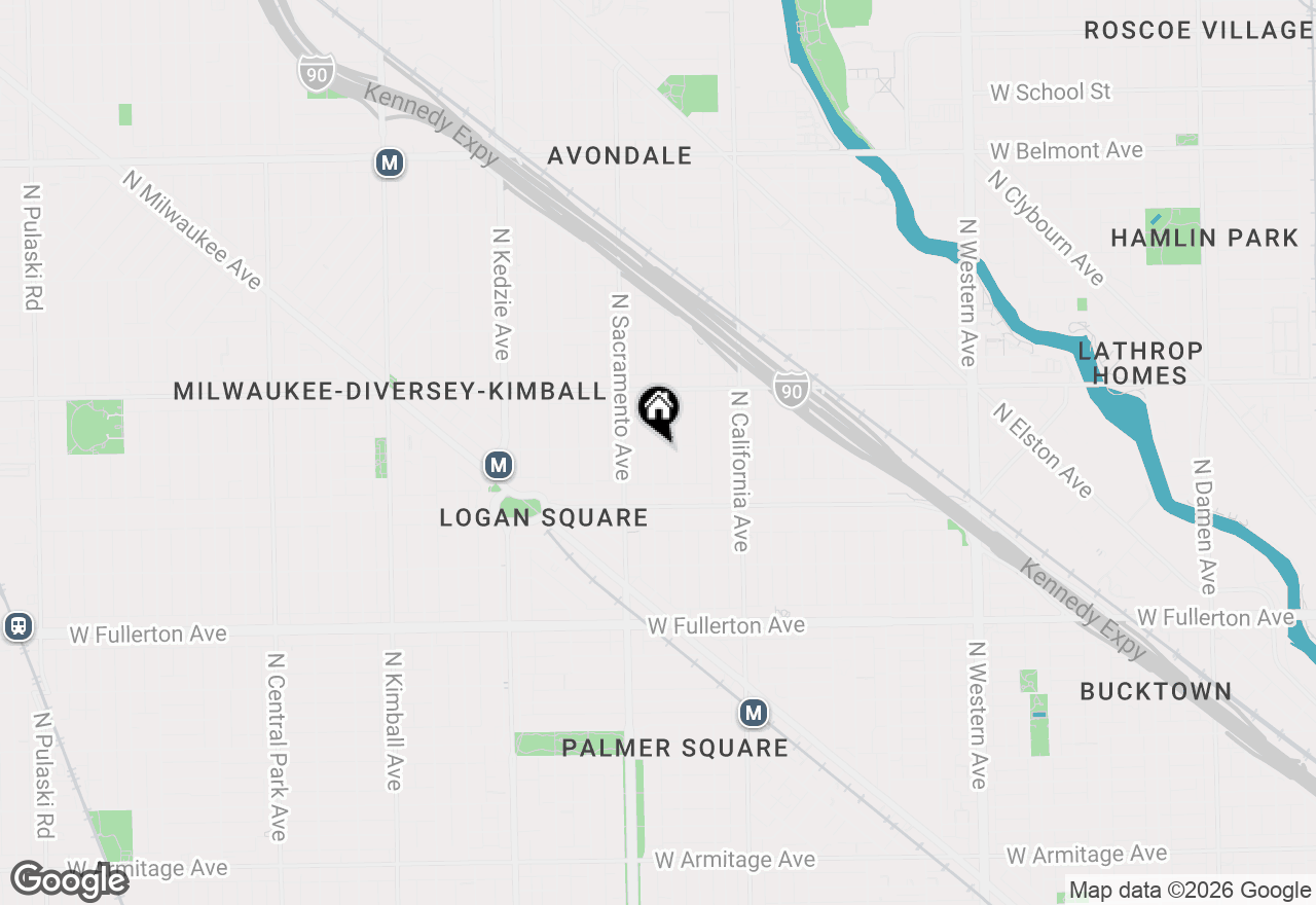 Map of 2649 N Richmond Street, Chicago, IL 60647