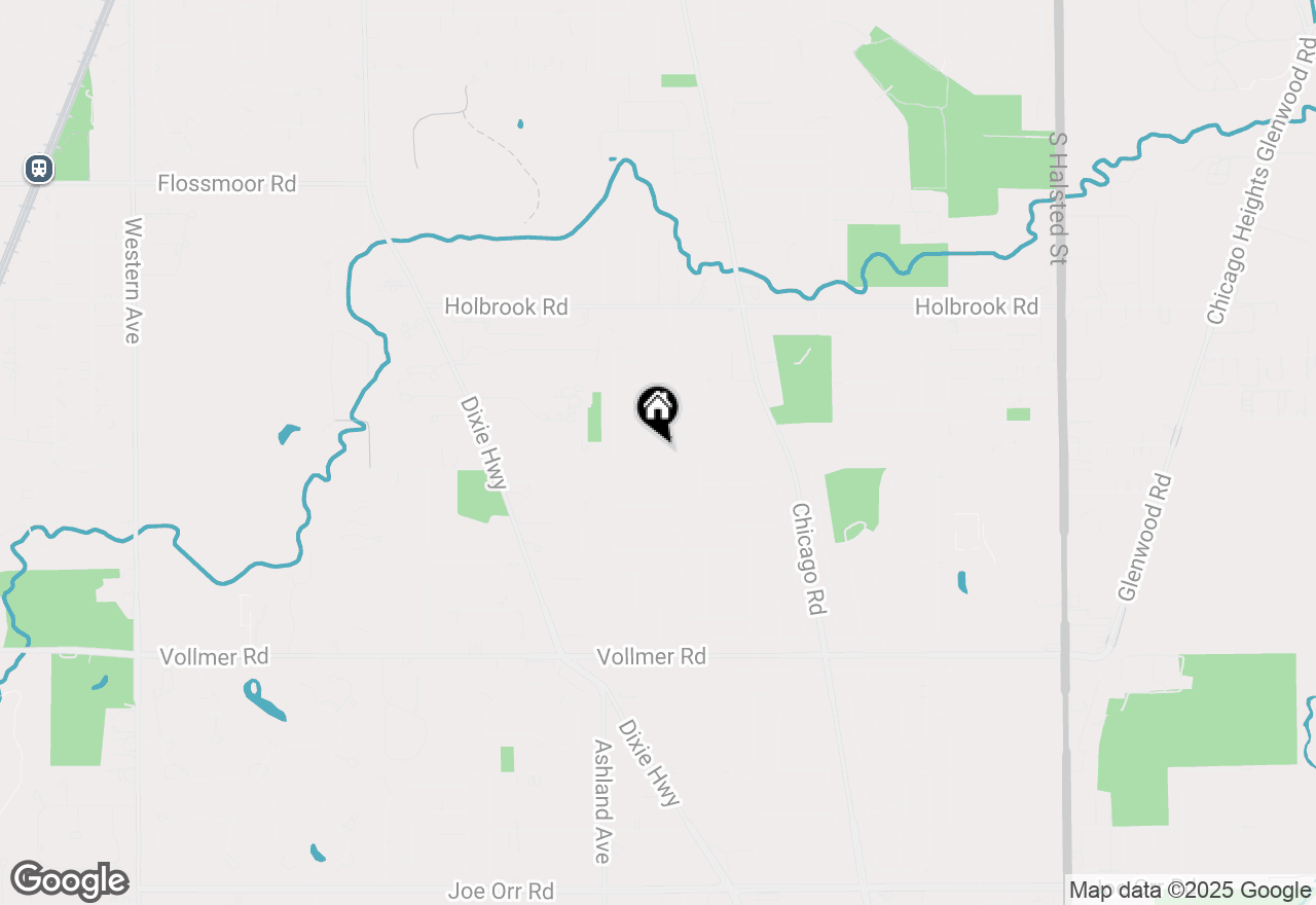 Map of 251 Frederick Drive, Chicago Heights, IL 60411