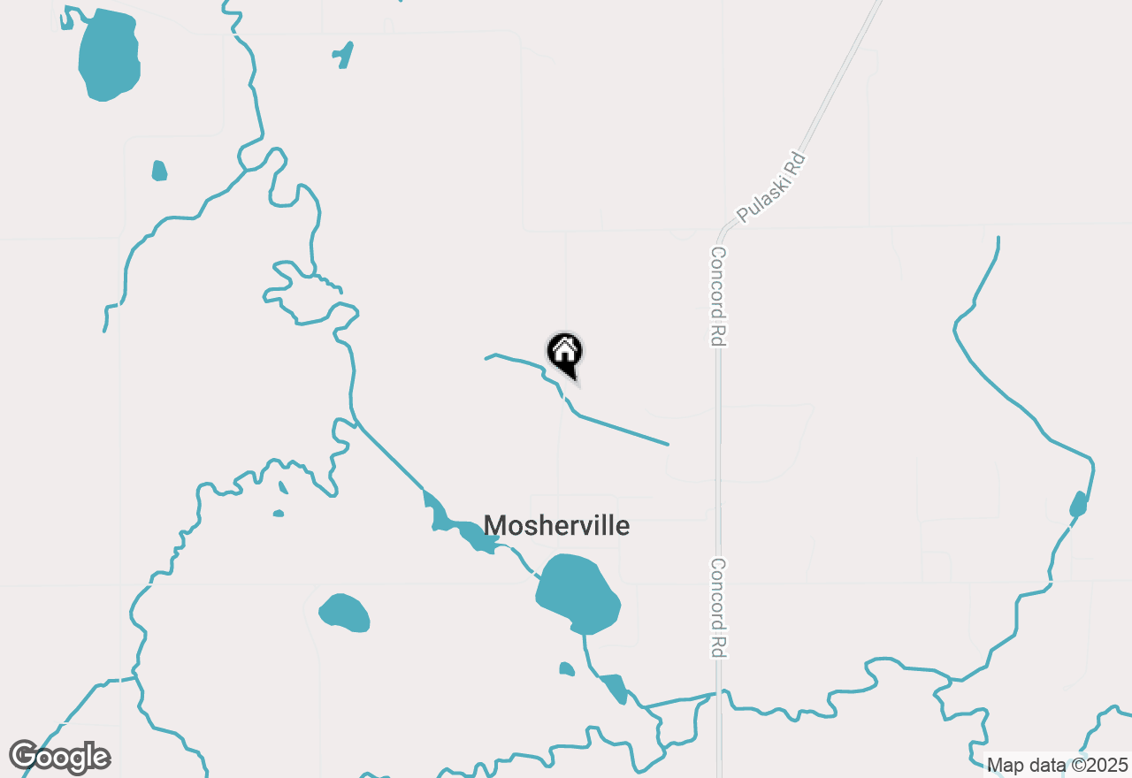 Map of  Winfield Road, Mosherville, MI 49258