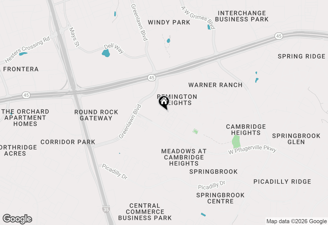 Map of 2306 Castillo Dr #73, Round Rock, TX 78664