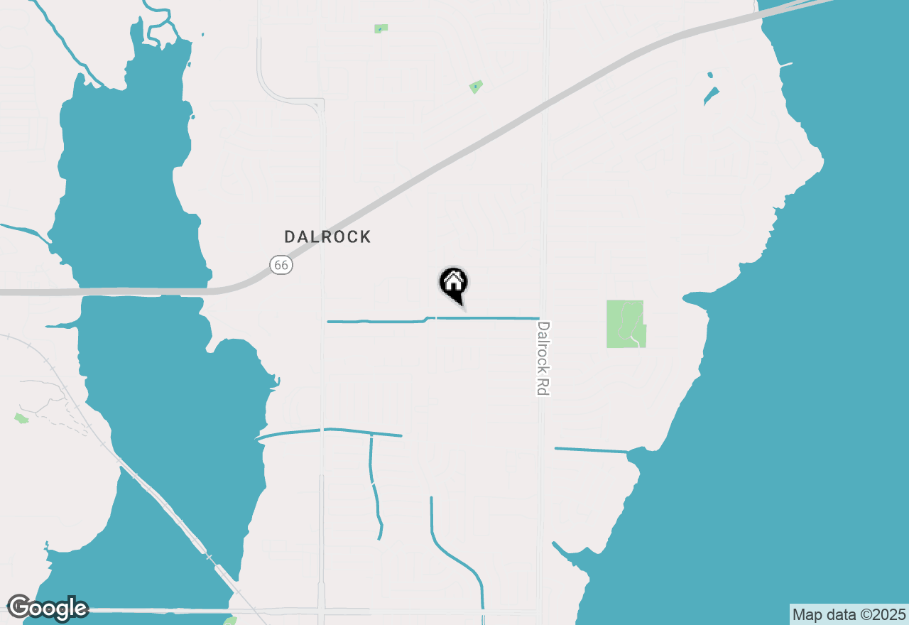 Map of 8106 Woodside Road, Rowlett, TX 75088