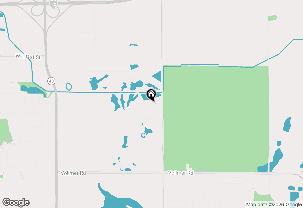 Map of 65 Aegina Court, Tinley Park, IL 60477