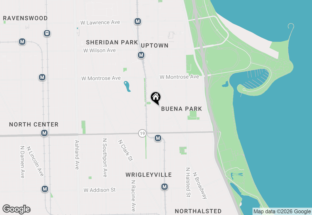 Map of 4144 N Sheridan Road #506, Chicago, IL 60613
