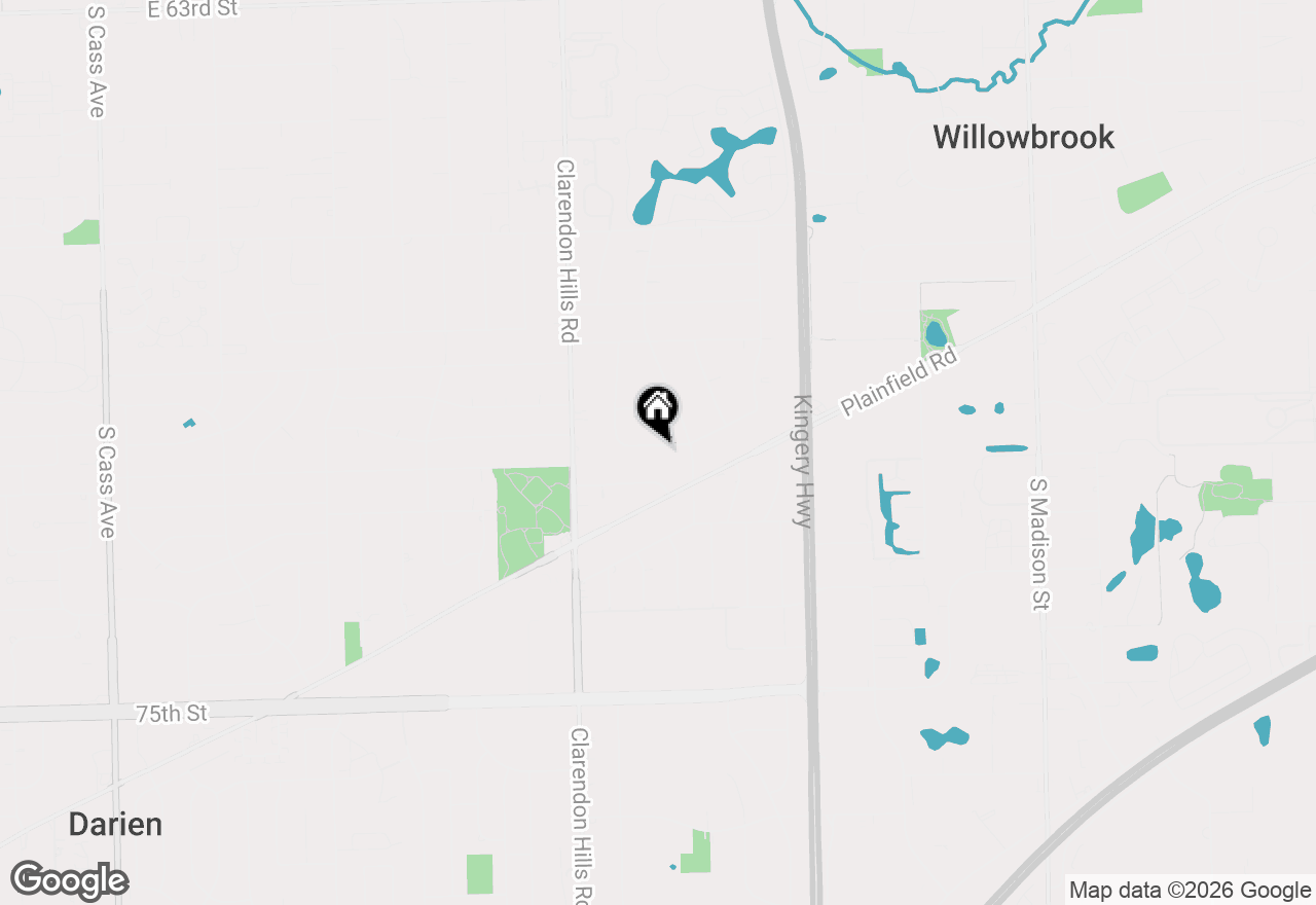 Map of 217 Holly Avenue, Darien, IL 60561