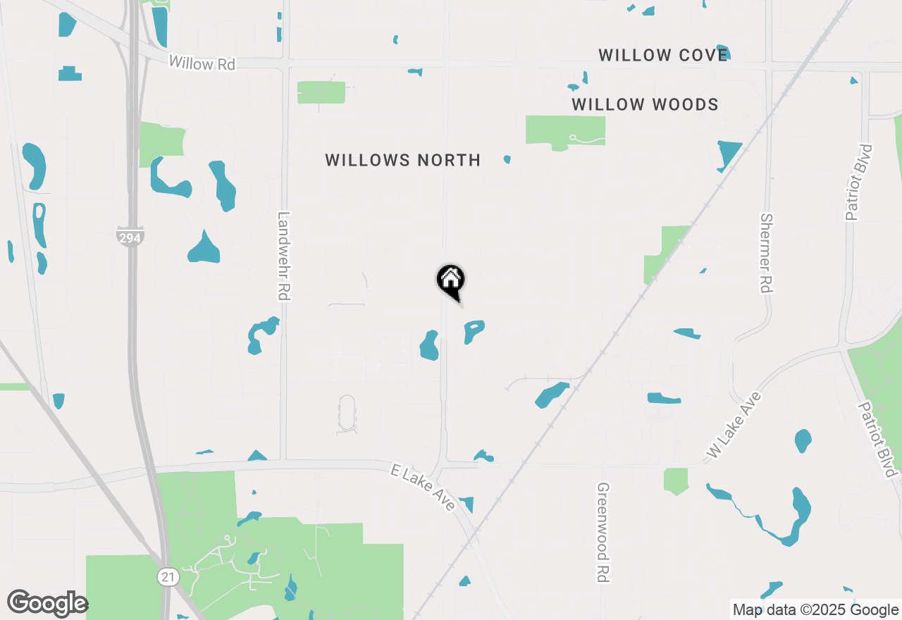 Map of 3731 Winnetka Road, Glenview, IL 60026