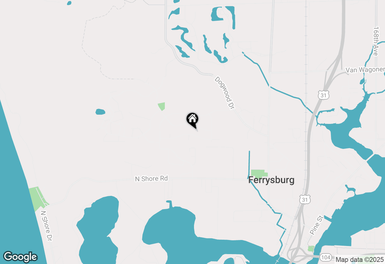 Map of 17911 Cherokee Drive, Spring Lake, MI 49456