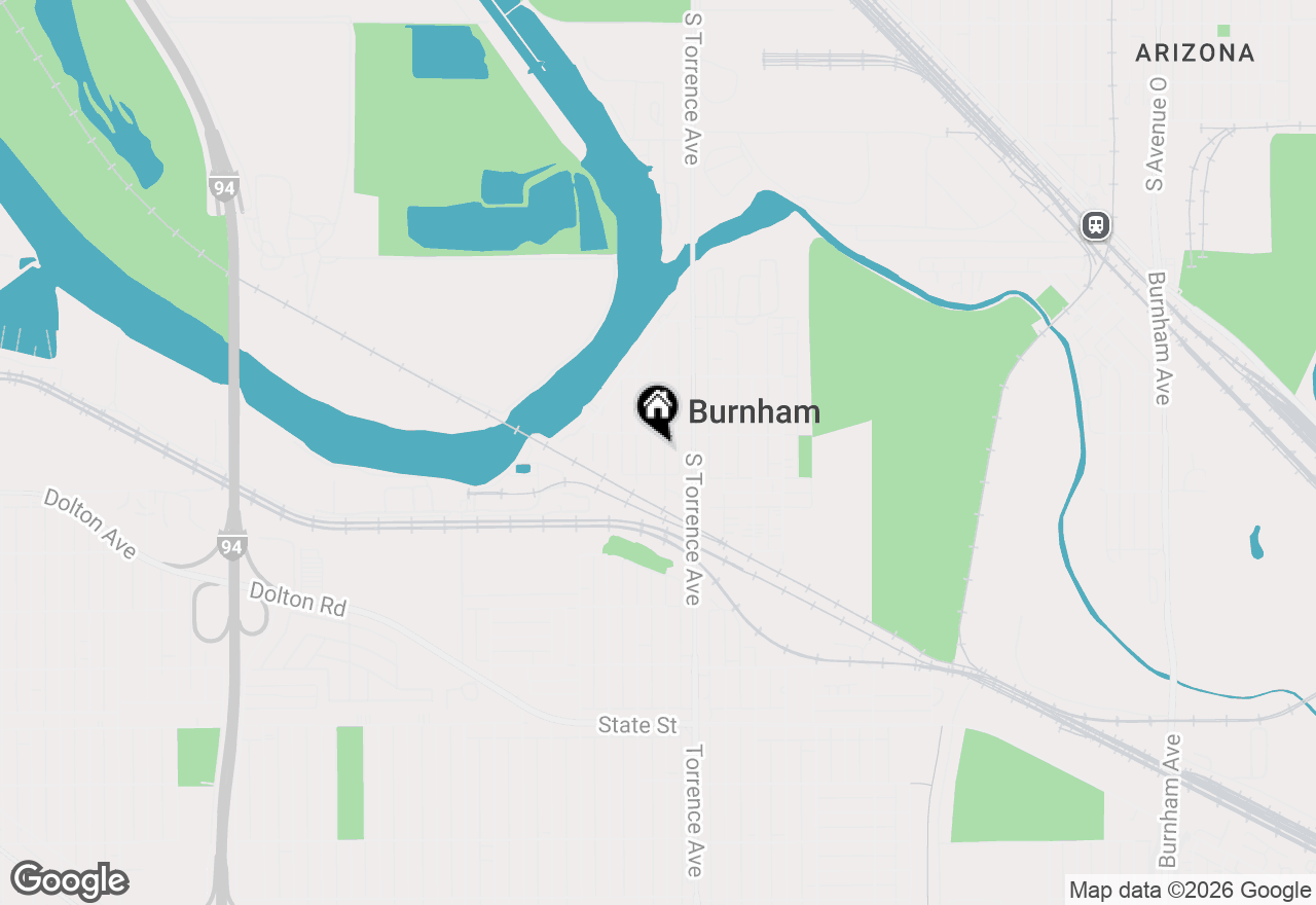 Map of 14116 S Hoxie Avenue, Burnham, IL 60633