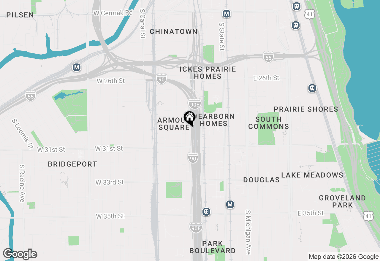 Map of 2932 S Wentworth Avenue #6NE, Chicago, IL 60616