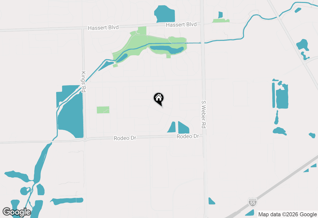 Map of 1445 Waterside Drive, Bolingbrook, IL 60490