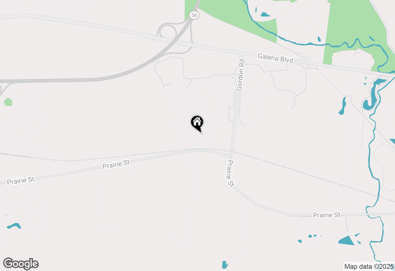 Map of 332 Gillett Street, Sugar Grove, IL 60554