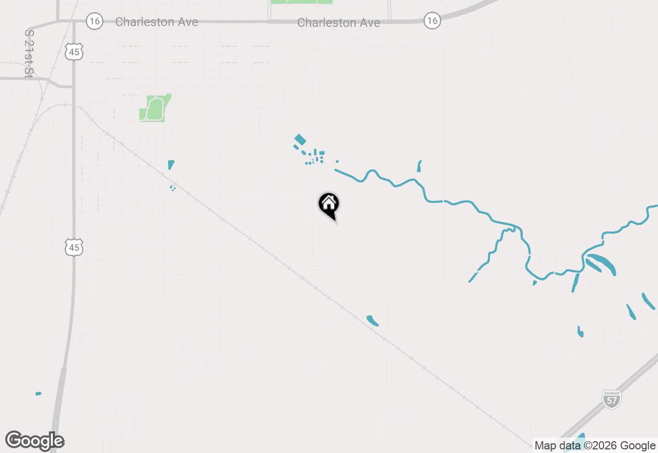 Map of 1412 S 2nd Street, Mattoon, IL 61938