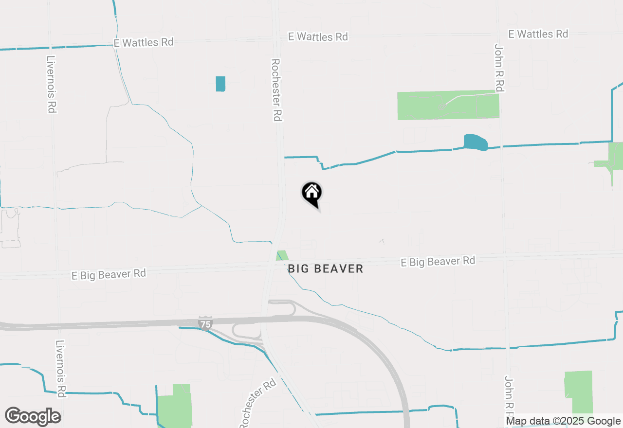 Map of 1131 Boyd St Street, Troy, MI 48083